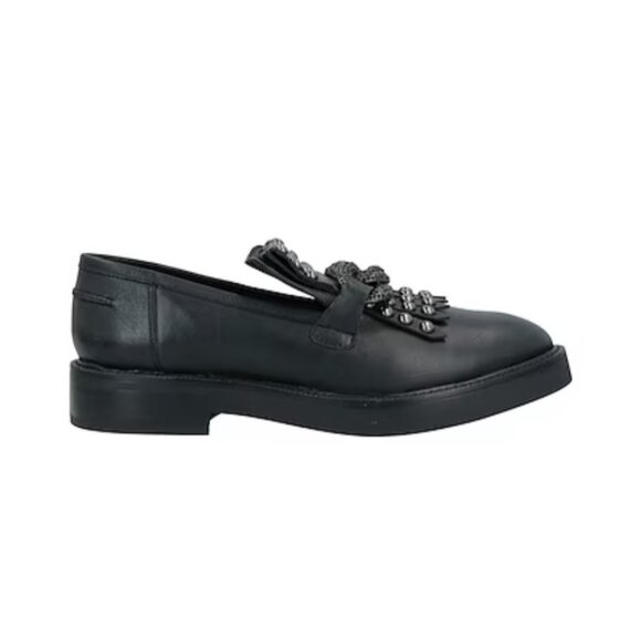 Saint G Kim Keltie Loafer Size 9 Black NWOB Leather Nordstrom's $114 - Picture 5 of 11